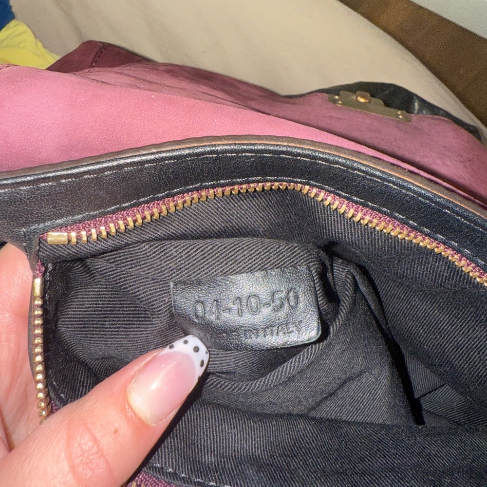 Chloe Burgundy Paraty suede Shoulder Bag - Picture 11 of 11